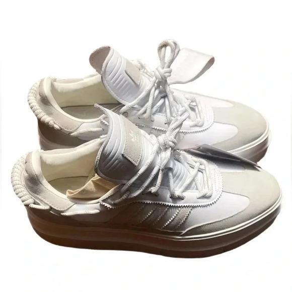 NWT Adidas x Ivy Park super sleek 72  “icy 2” cream platform sneakers 11.5 - Picture 3 of 10